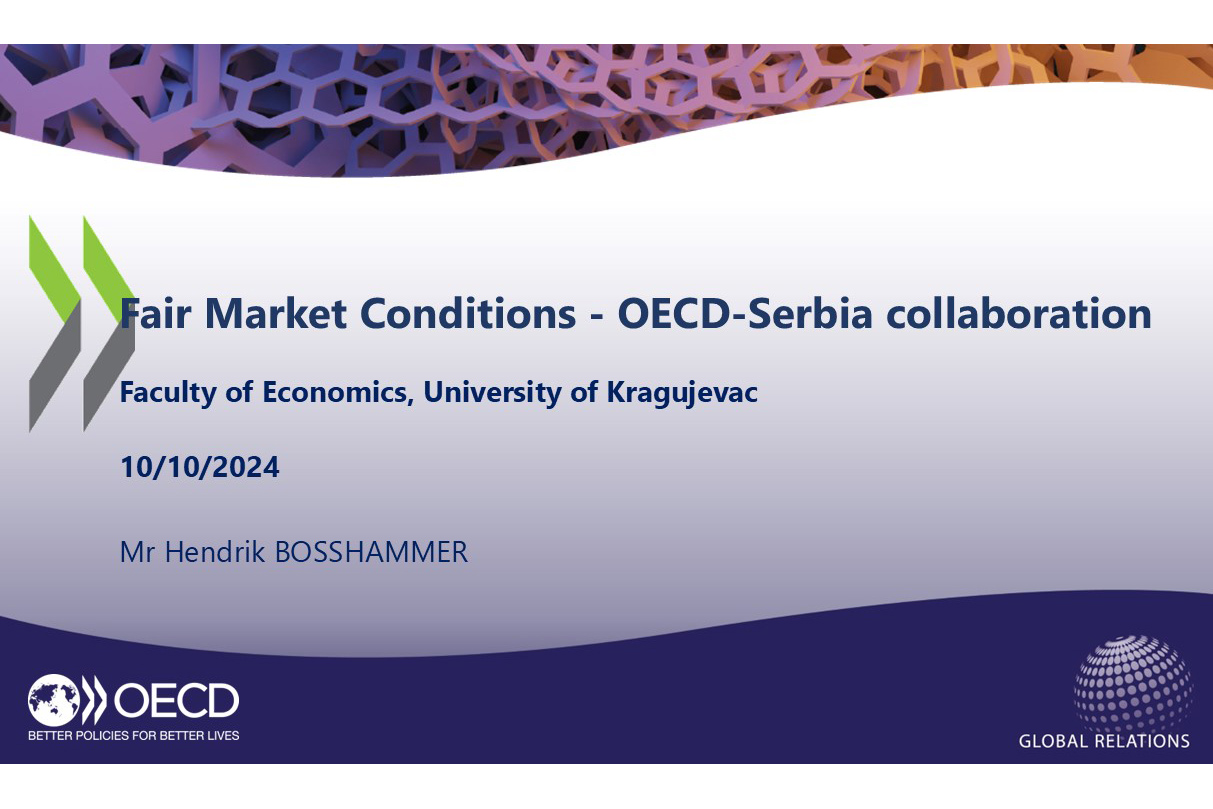 Fair Market Conditions - OECD-Serbia collaboration